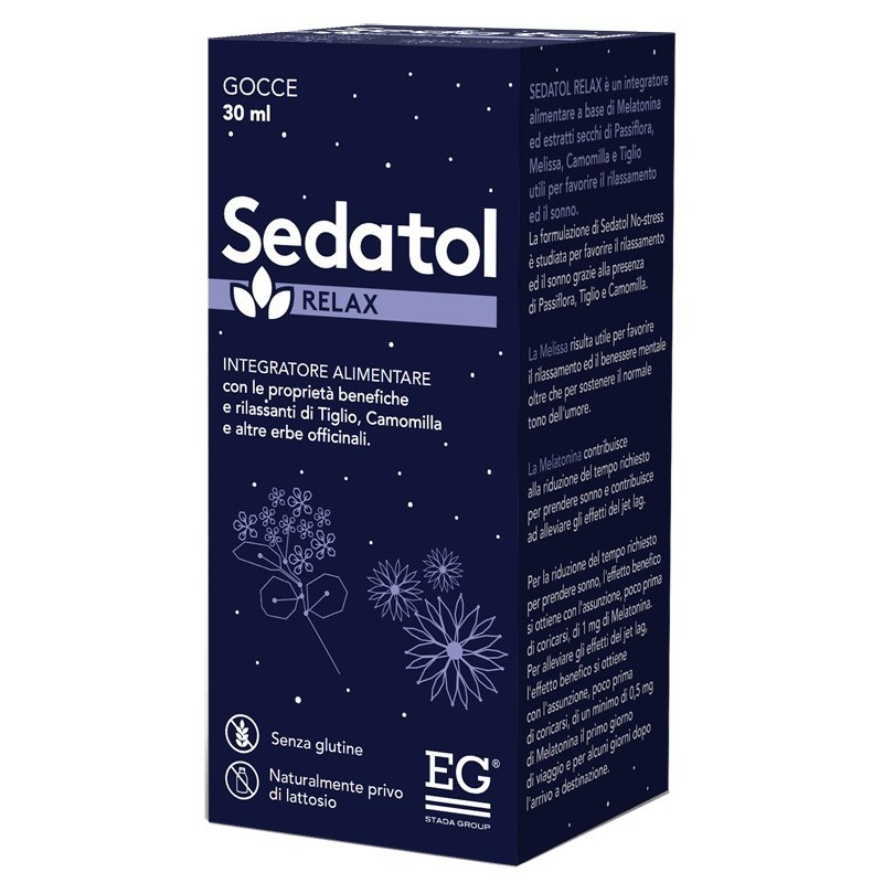 Eg Sedatol Relax Gocce 30 Ml Flacone