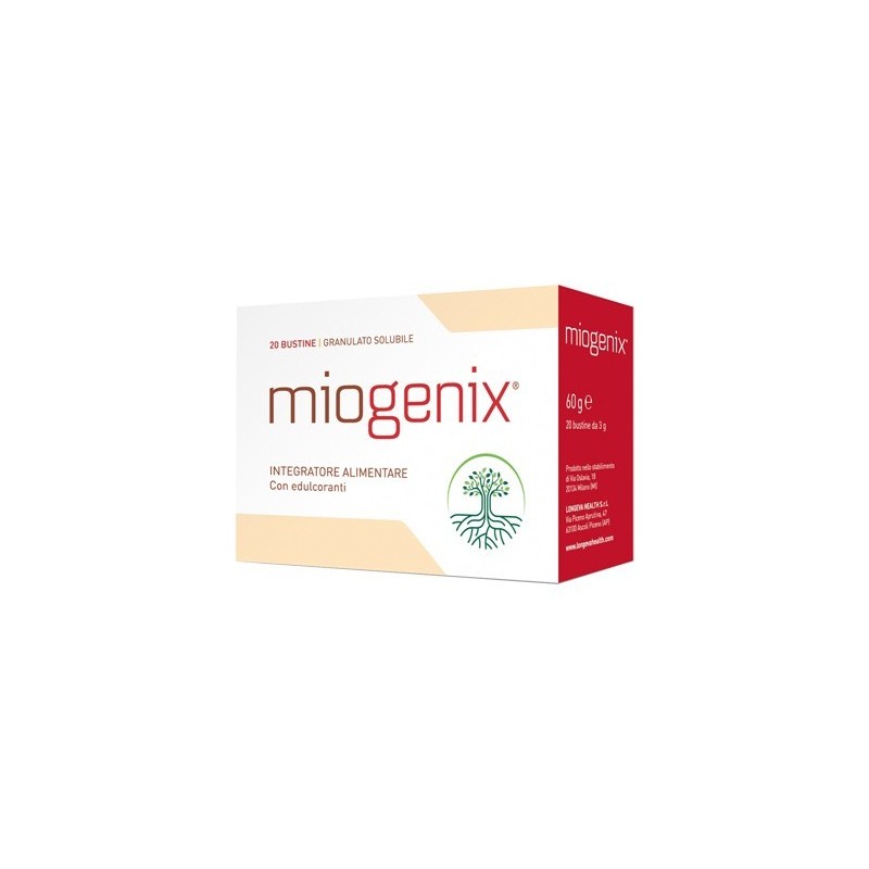 Longeva Health Miogenix 20 Bustine Granulato Solubile