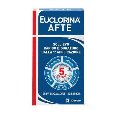 Dompe' Farmaceutici Euclorina Afte Spray 15 Ml