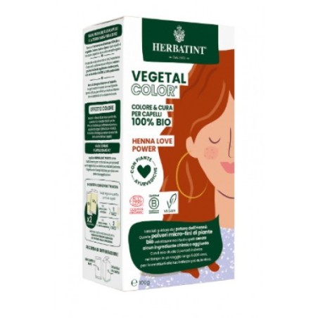 Antica Erboristeria Herbatint Vegetal Color Henna Love Power Ita 100 G