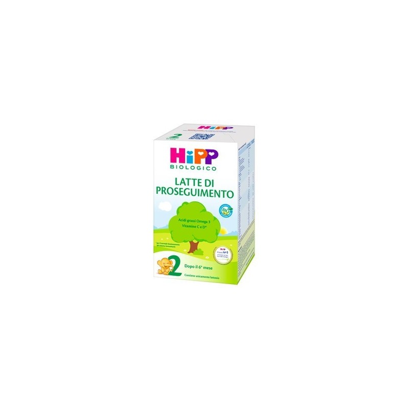 HIPP BIO 2 LATTE PROSEGUIMENTO 600 G