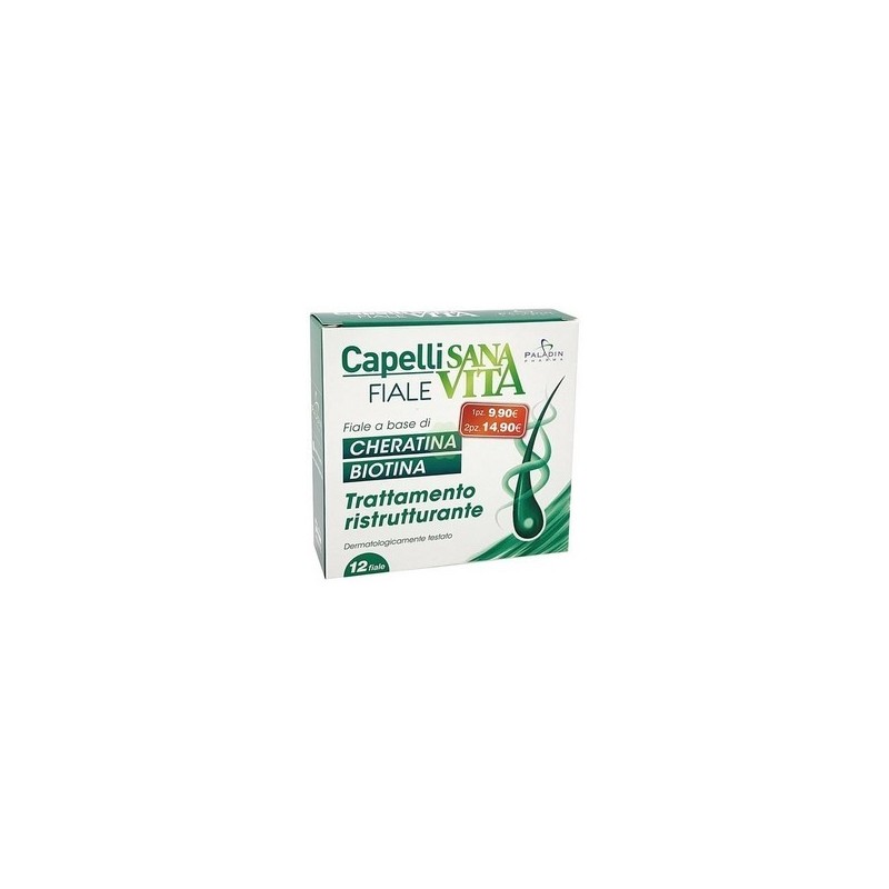 Paladin Pharma Sanavita Capelli 12 Fiale