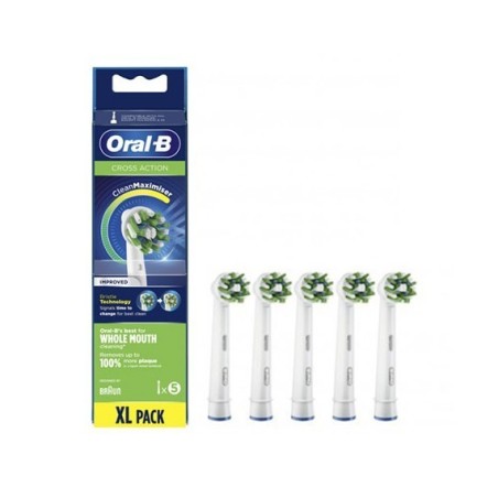 Procter & Gamble Oralb Cross Action Eb50 Testine Per Spazzolino Elettrico 5 Pezzi