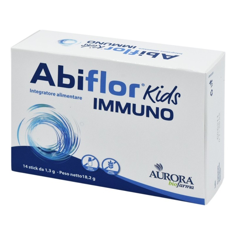 Aurora Biofarma Abiflor Kids Immuno 14 Stick Orosolubili