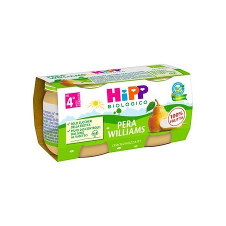 Hipp Italia Hipp Bio Omogeneizzato Pera Williams 2 X 80 G