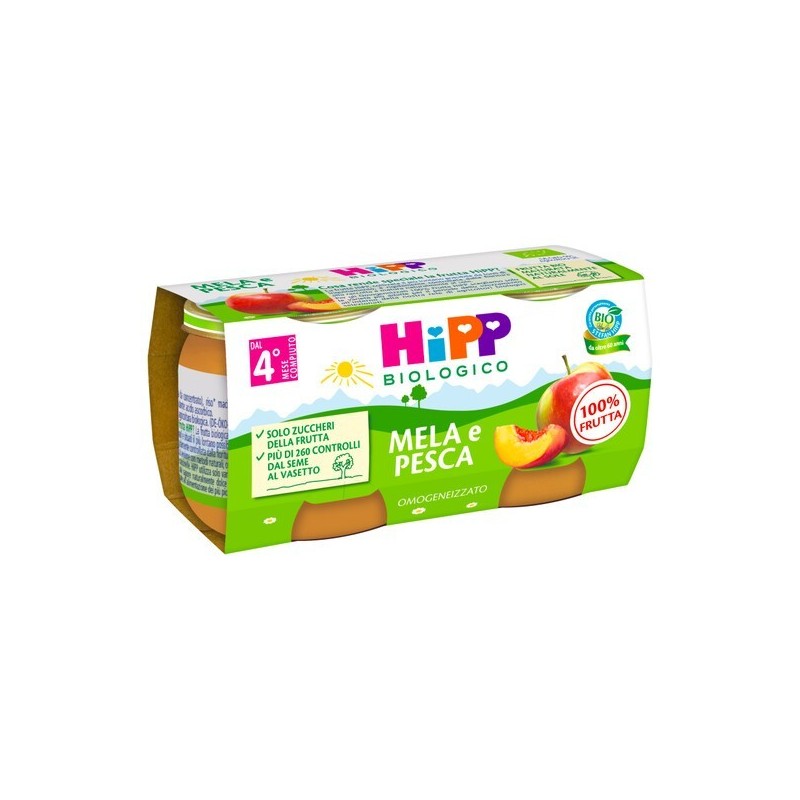 Hipp Italia Hipp Bio Omogeneizzato Frutta Mista 2x80 G