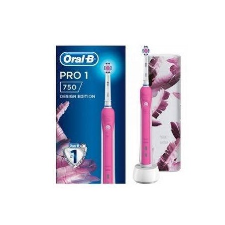 Procter & Gamble Oralb Pro1 Rosa Cross Action Spazzolino Elettrico 3d White Rosa