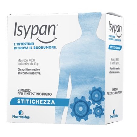 Pharmaidea Isypan Stitichezza Macrogol 4000 20 Bustine 10 G