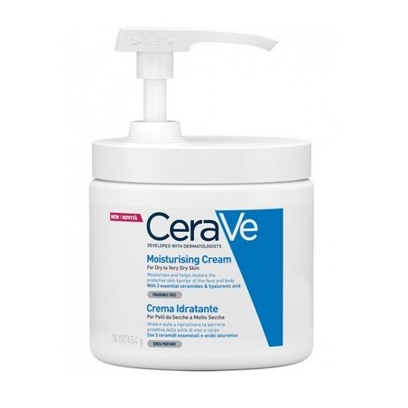 Cerave Crema Idratante Per Pelli Da Secche A Molto Secche 454 G Pump