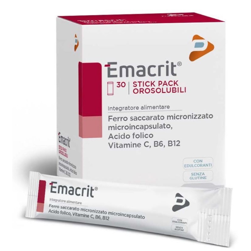 Pharma Line Emacrit Orosolubile 30 Stick Pack