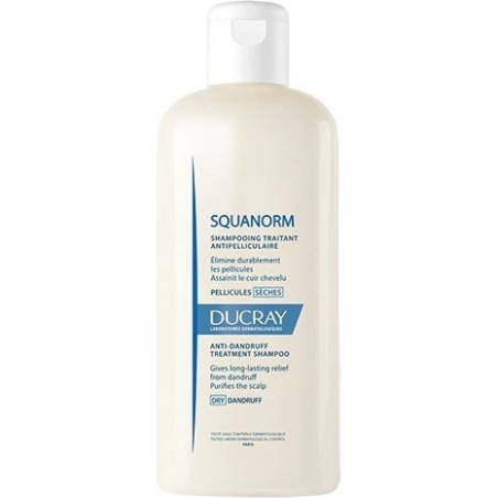 Ducray Squanorm Shampoo Trattante Antiforfora Forfora Secca 200 Ml