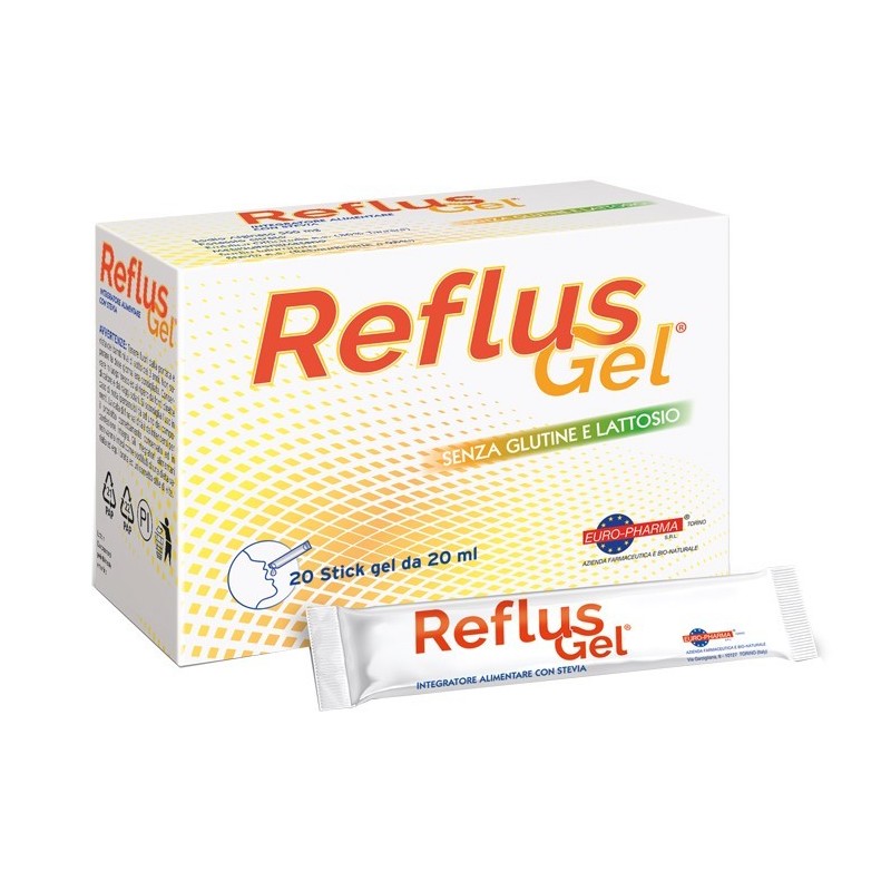 Euro-pharma Reflus Gel 20 Stick Da 20 Ml