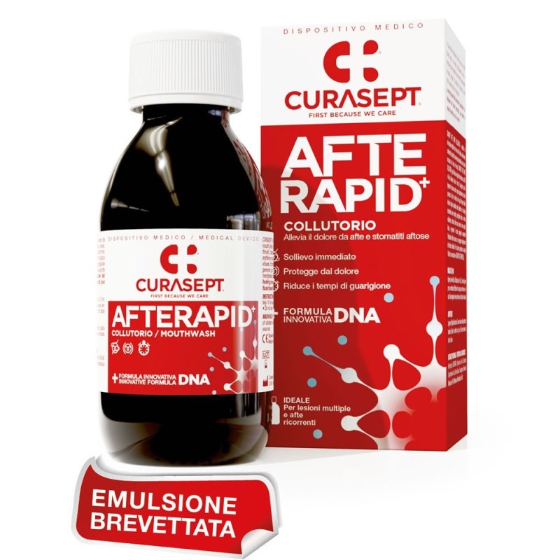 Curasept Collutorio Afte Rapid Dna 125 Ml