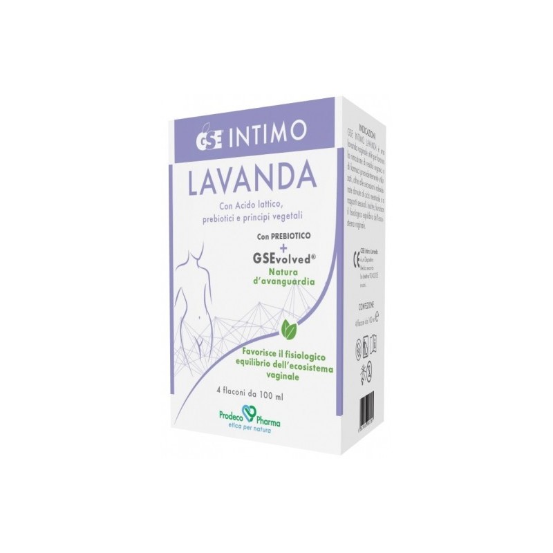 Prodeco Pharma Gse Intimo Lavanda 4 Flaconi Da 100 Ml