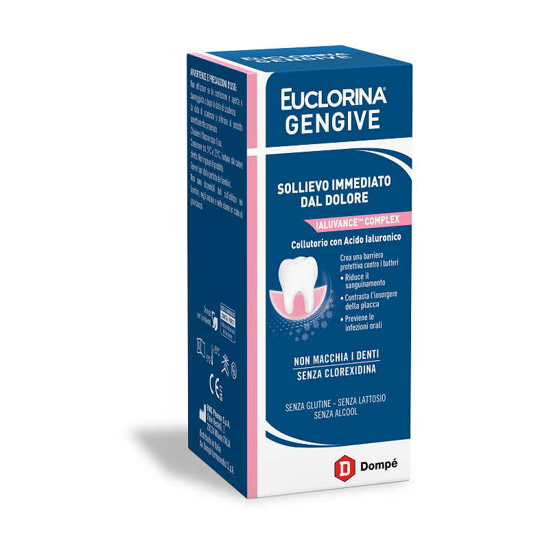 Dompe' Farmaceutici Euclorina Gengive Collutorio 200 Ml