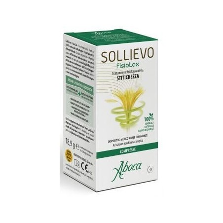 Aboca Societa' Agricola Sollievo Fisiolax 90 Compresse