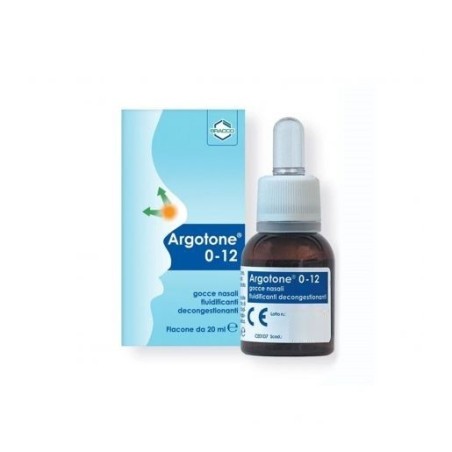 Dompe' Farmaceutici Argotone 0-12 Gocce Nasali 20 Ml