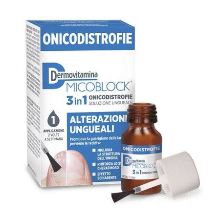 Pasquali Dermovitamina Micoblock 3 In 1 Onicodistrofie Alterazioni Ungueali 7 Ml