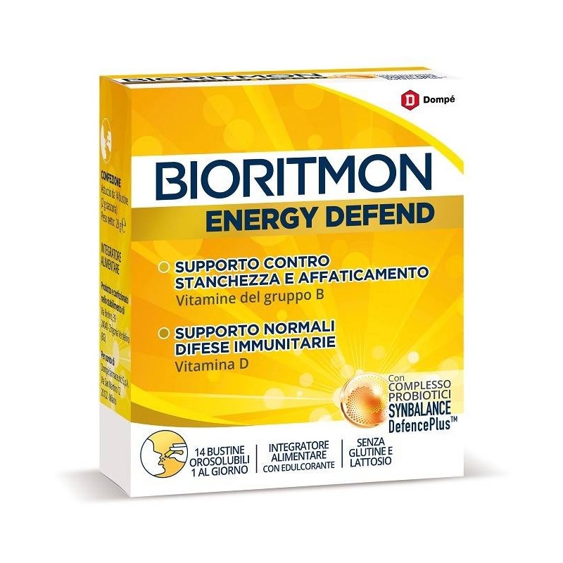 Bioritmon Energy Defend Integratore energetico 14 bustine