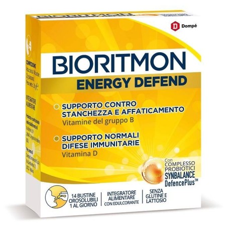 Bioritmon Energy Defend Integratore energetico 14 bustine