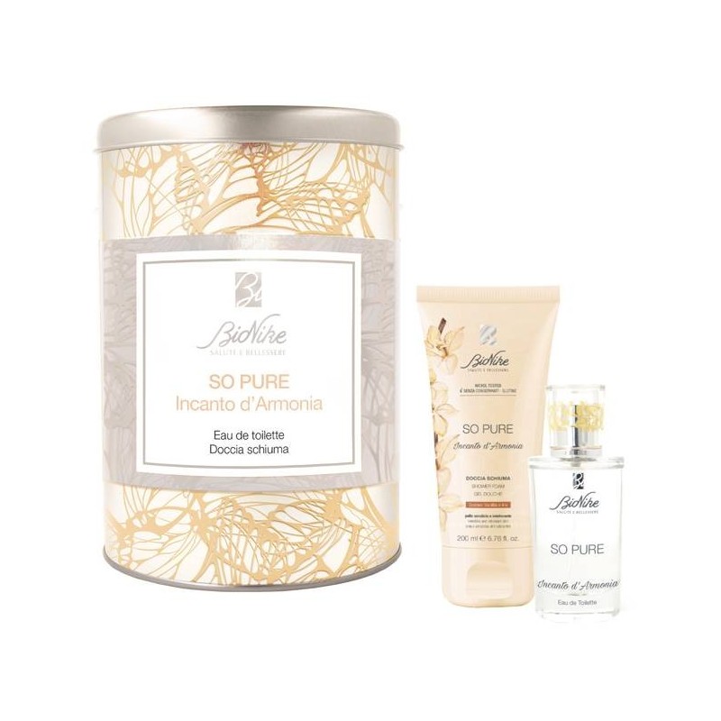 I. C. I. M. Internation So Pure Incanto D'armonia Kit Natale 2021 Eau De Toilette 50 Ml + Doccia Schiuma 200 Ml