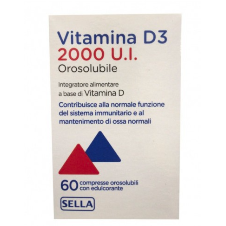 Sella Vitamina D3 2000ui Orosolubile 60 Compresse