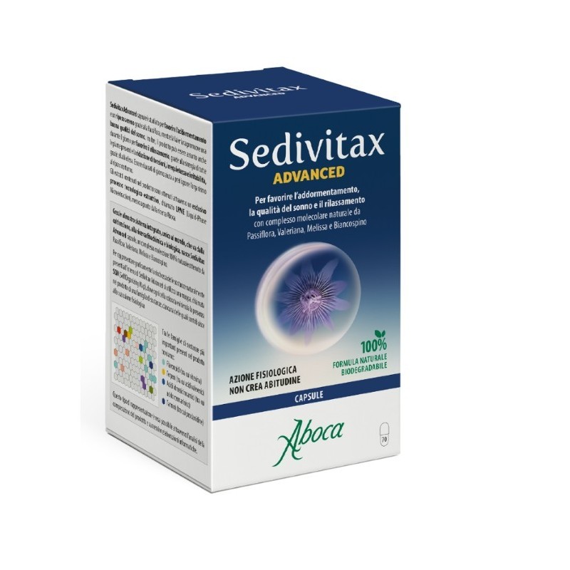 Aboca Societa' Agricola Sedivitax Advanced 70 Capsule