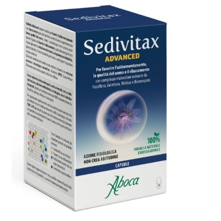 Aboca Societa' Agricola Sedivitax Advanced 70 Capsule