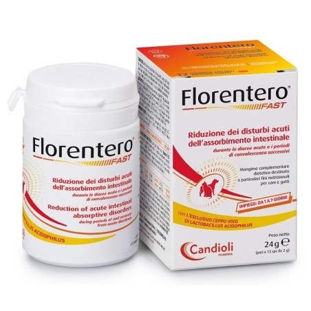 Candioli Ist. Profil. E Farm. Florentero Fast Barattolo Da 12 Compresse Appetibili Da 2 G