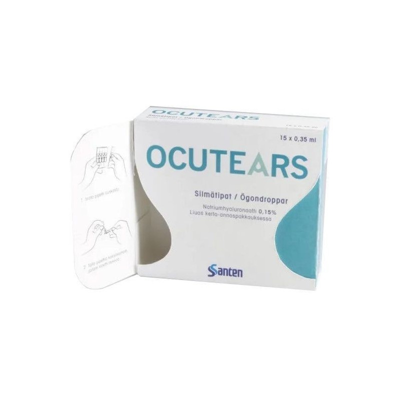 Santen Italy Ocutears Hydro+ 0,4% 15x0,35 Ml