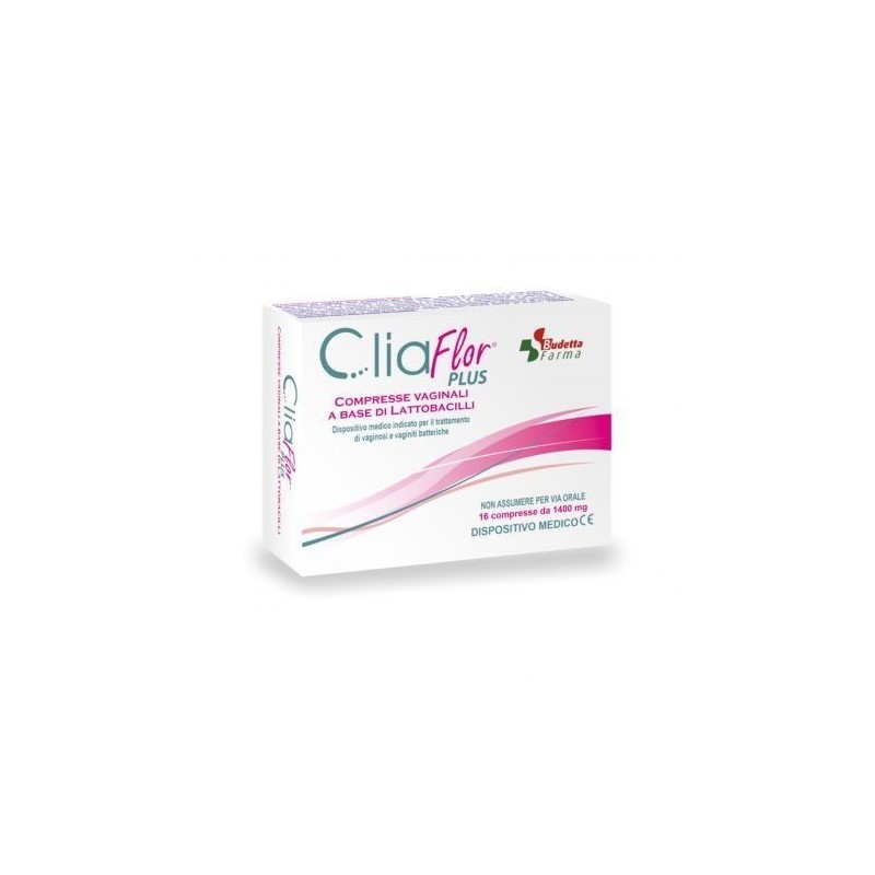 Budetta Farma Cliaflor Plus 16 Compresse Vaginali