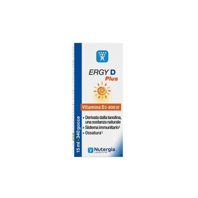 Laboratoire Nutergia Ergy D Plus 15 Ml