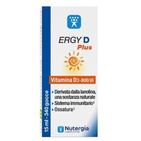 Laboratoire Nutergia Ergy D Plus 15 Ml