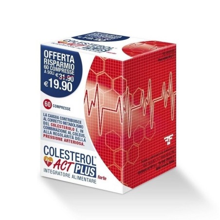 F&f Colesterol Act Plus Forte 60 Compresse