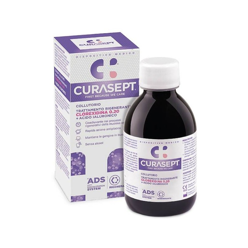 Curasept Collutorio Ads Dna Trattamento Rigenerante 200 Ml