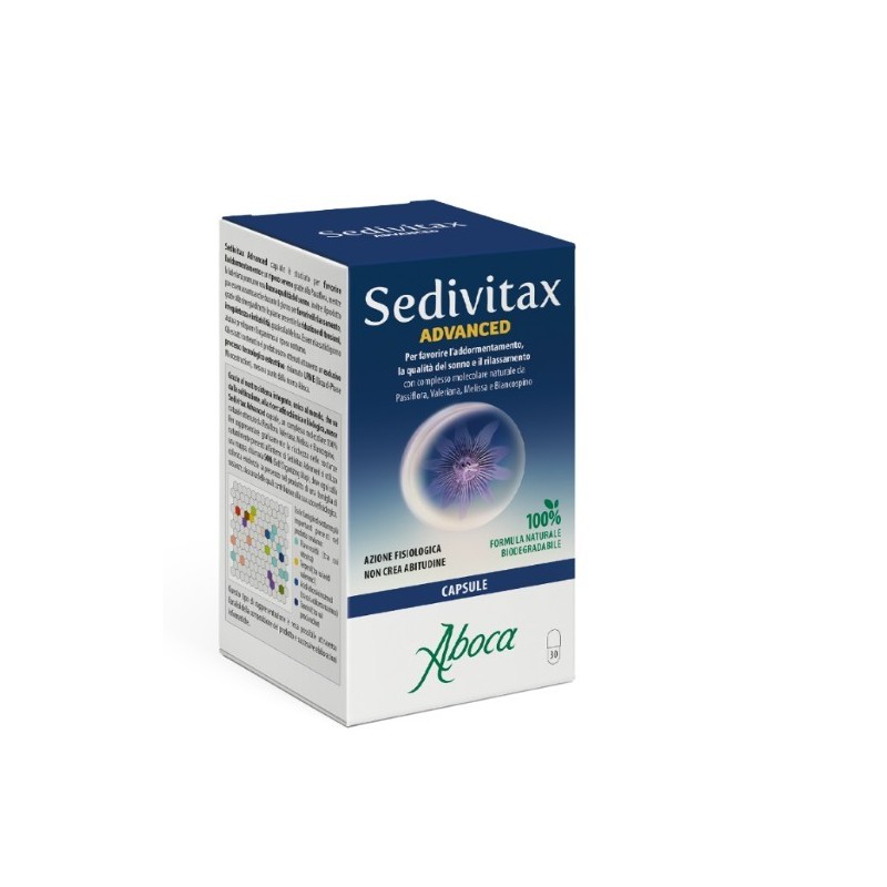 Aboca Societa' Agricola Sedivitax Advanced 30 Capsule