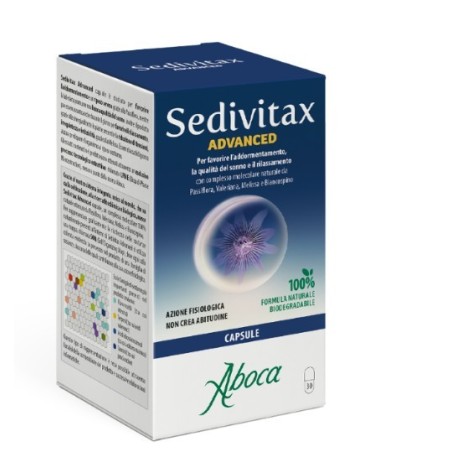 Aboca Societa' Agricola Sedivitax Advanced 30 Capsule