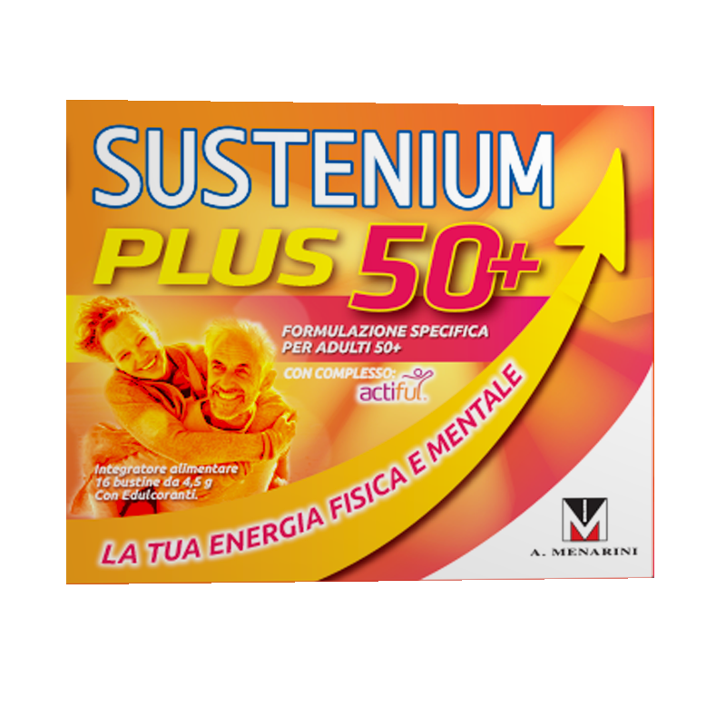 A. Menarini Ind. Farm. Riun. Sustenium Plus 50+ 16 Bustine