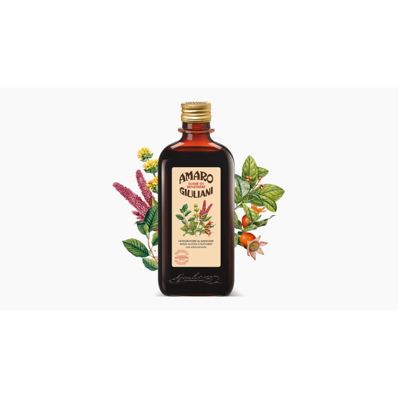 Amaro Giuliani Elisir Benessere 300 Ml Nuova Formula