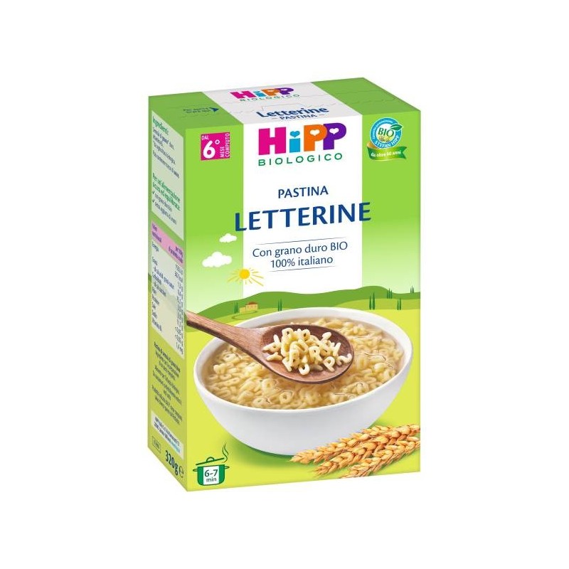 Hipp Italia Hipp Bio Pastina Letterine 320 G