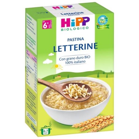 Hipp Italia Hipp Bio Pastina Letterine 320 G