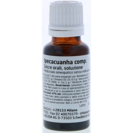 Weleda Italia Weleda Ipecacuana Composta Diluizione 20 Ml