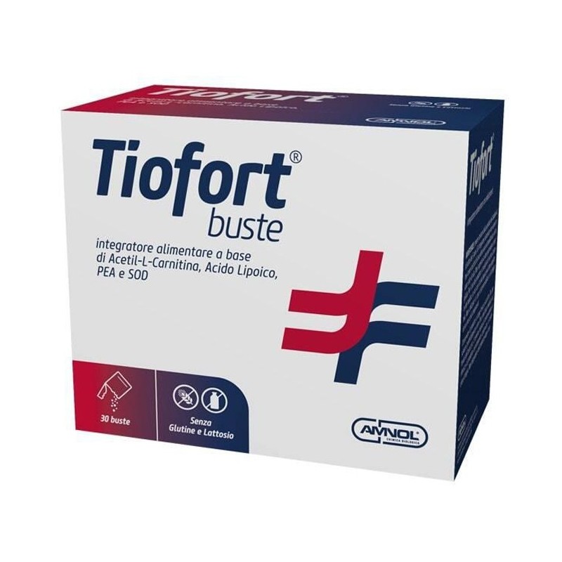 Amnol Chimica Biologica Tiofort 30 Buste Da 5 G