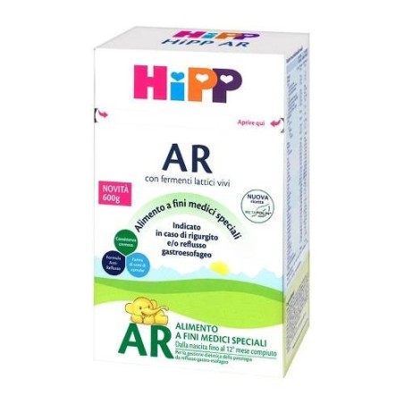 Hipp Italia Hipp Latte Antireflusso Con Metafolina 600 G