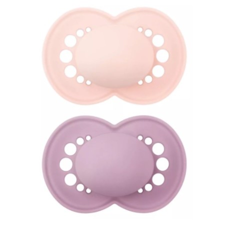 Bamed Baby Italia Mam Original 2-6m Matt Silicone Femmina 2x