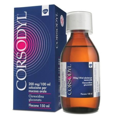 Haleon Italy Corsodyl 2 Mg/ml Soluzione Per Mucosa Orale Clorexidina Gluconato