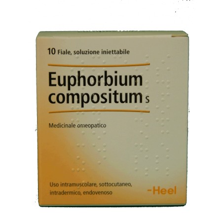 Guna Heel Euphorbium Compositum 10 Fiale Da 2,2 Ml L'una