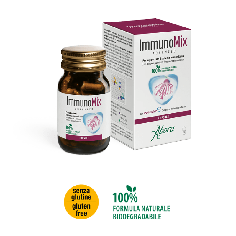 Aboca Societa' Agricola Immunomix Advanced 50 Capsule