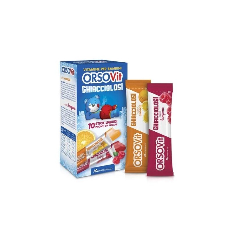 Montefarmaco Otc Orsovit Ghiacciolosi 10 Stick Da 25 Ml