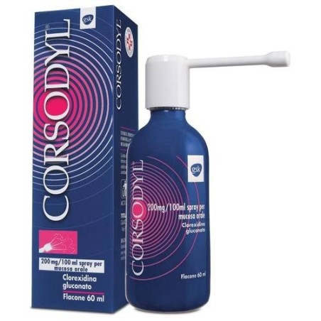 Haleon Italy Corsodyl 2 Mg/ml Spray Per Mucosa Orale Clorexidina Gluconato